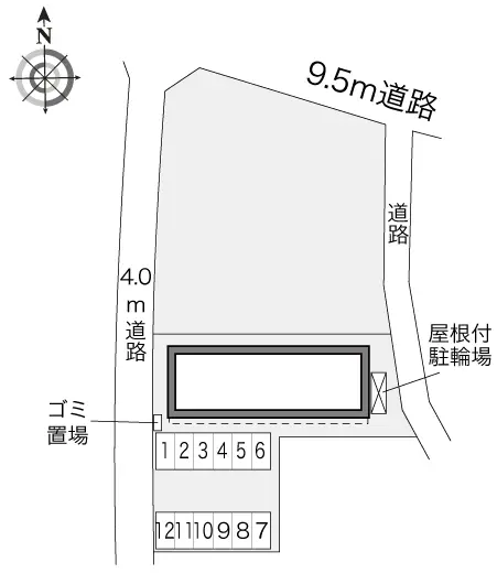 ★手数料０円★茂原市木崎　月極駐車場（LP）